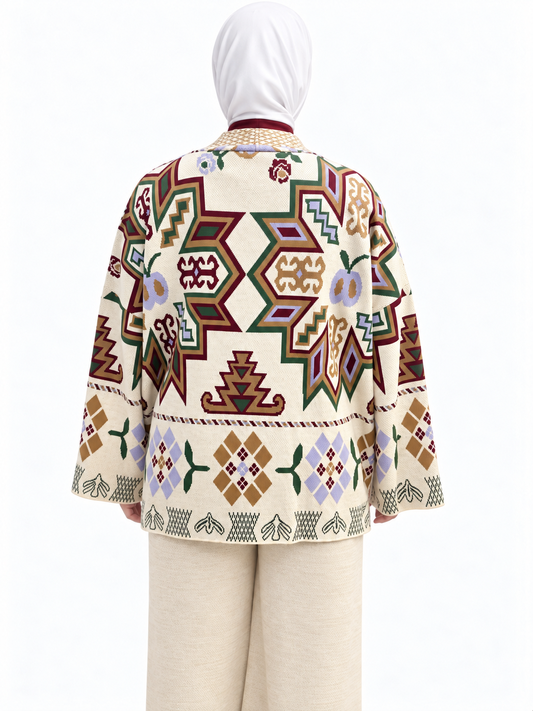 Geometric Knit Suit – 2 Pieces | ST002