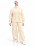 Cable Knit Suit – 2 Pieces | ST006
