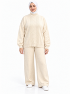 Cable Knit Suit – 2 Pieces | ST006