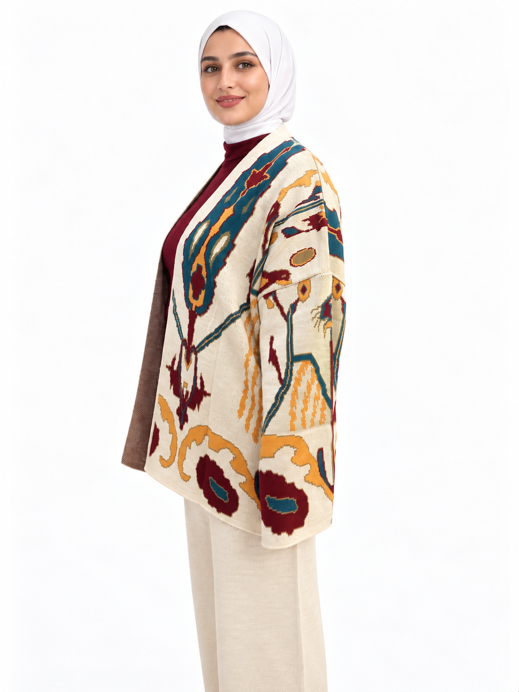 Geometric Knit Suit – 2 Pieces | ST002
