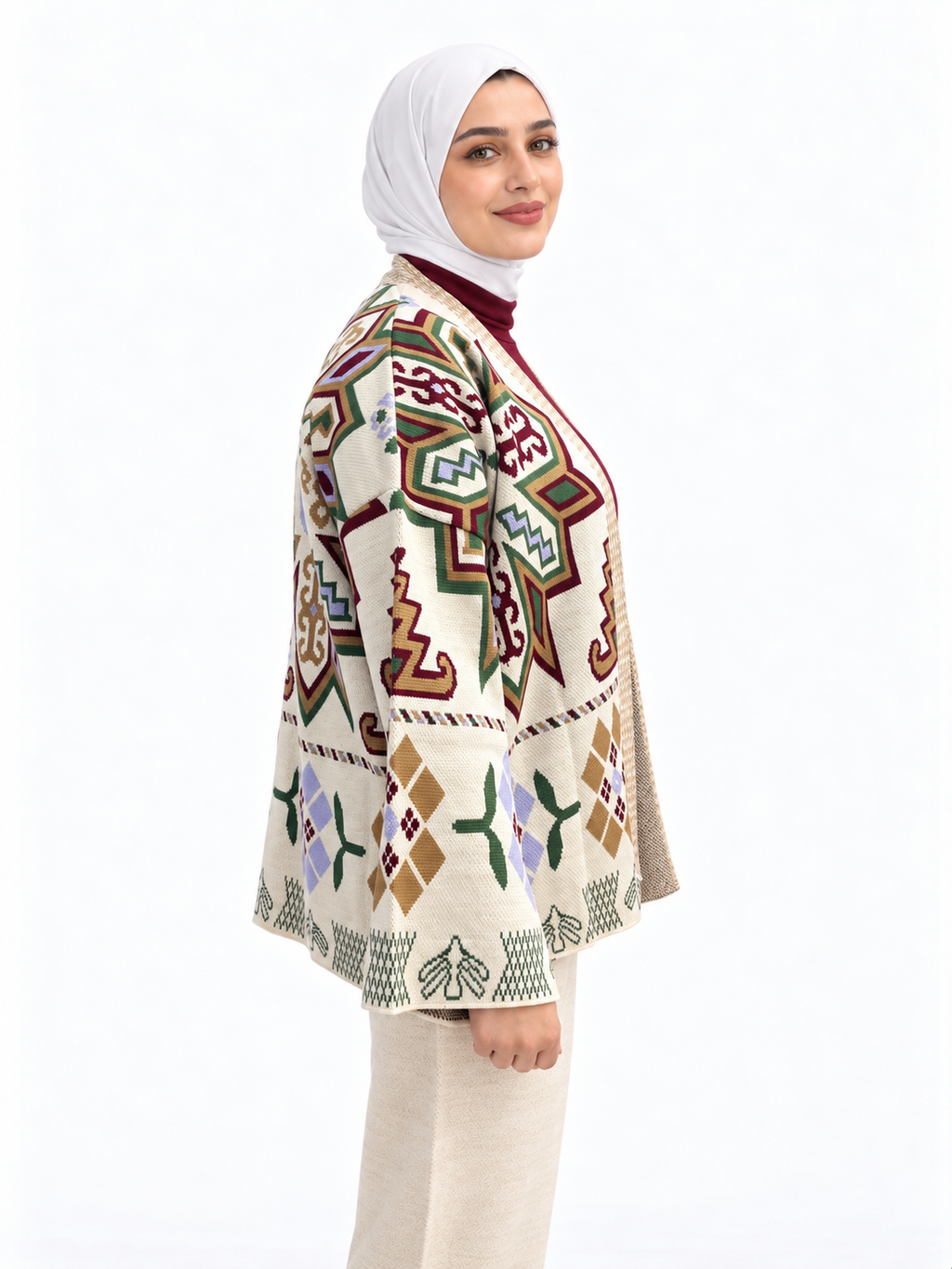 Geometric Knit Suit – 2 Pieces | ST002