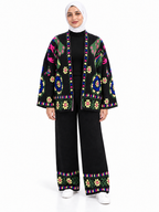 Floral Knit Suit – 2 Pieces | ST003
